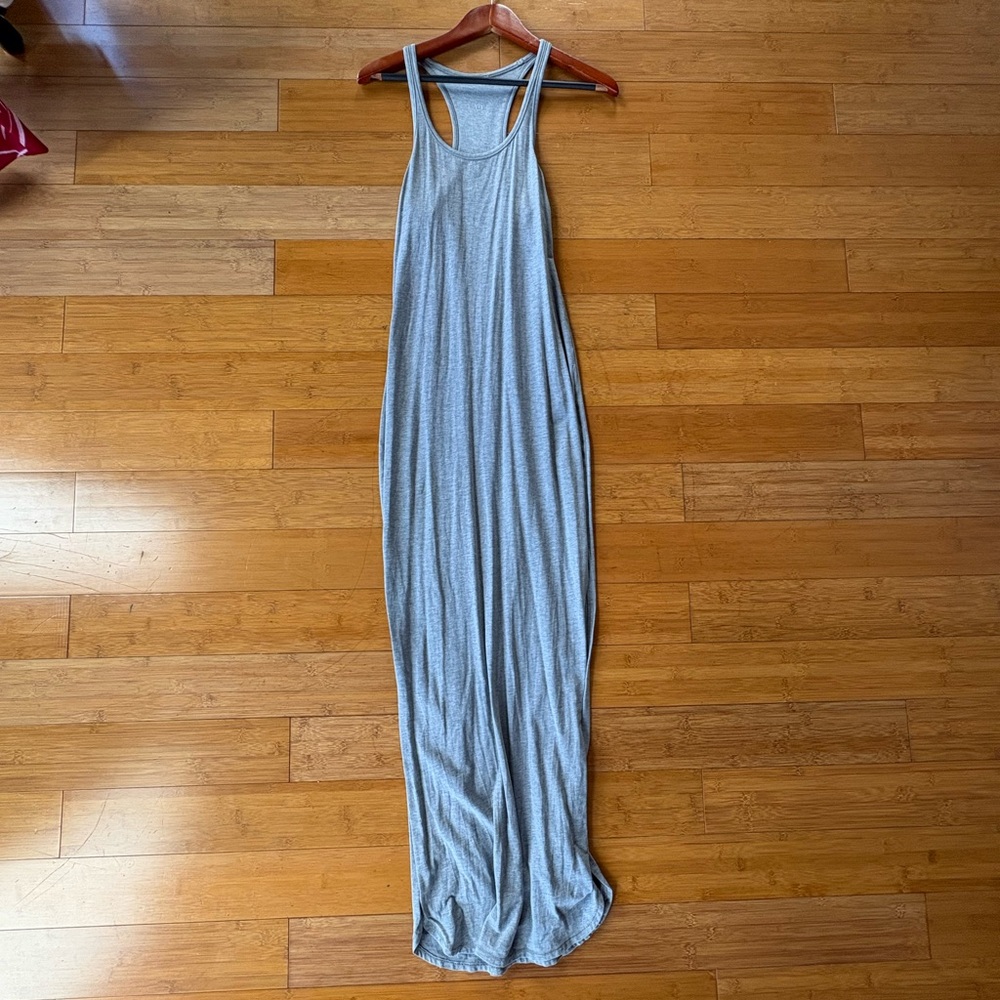 Lululemon Elegant Gray Maxi Dress